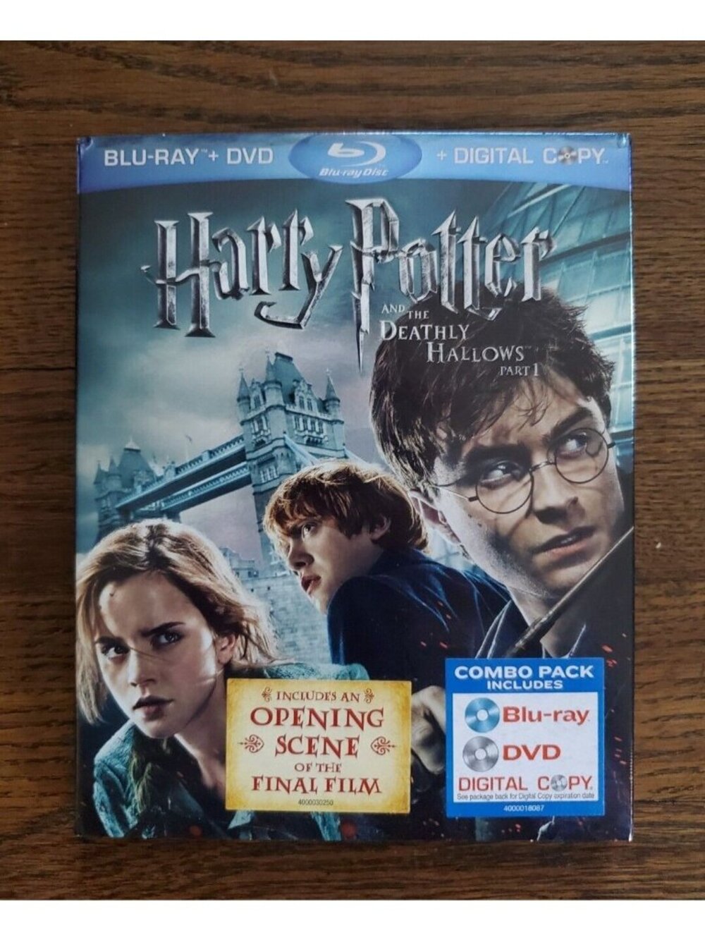 Harry Potter and the Deathly Hallows, Part 1 [Blu-ray] DVD, Emma Watson, Rupert
